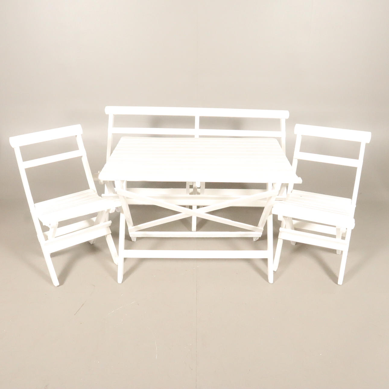 GARDEN GROUP 4 pieces, wood.