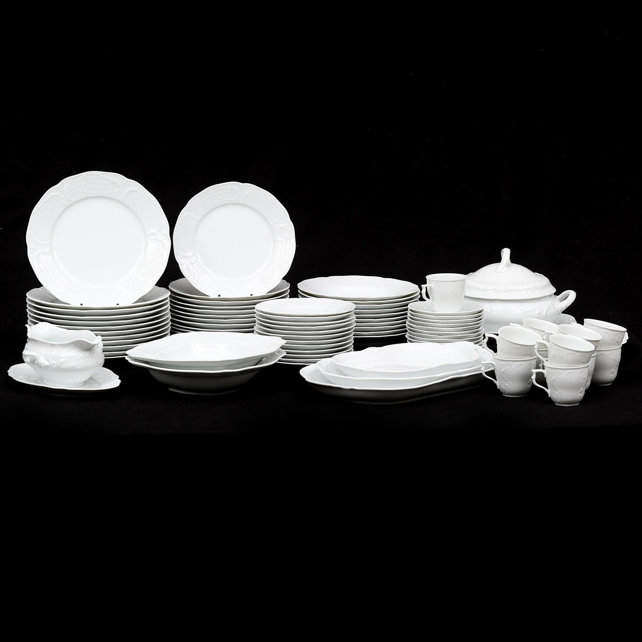 SERVIS, 66 delar, "Classic Rose Collection", Rosenthal Group.