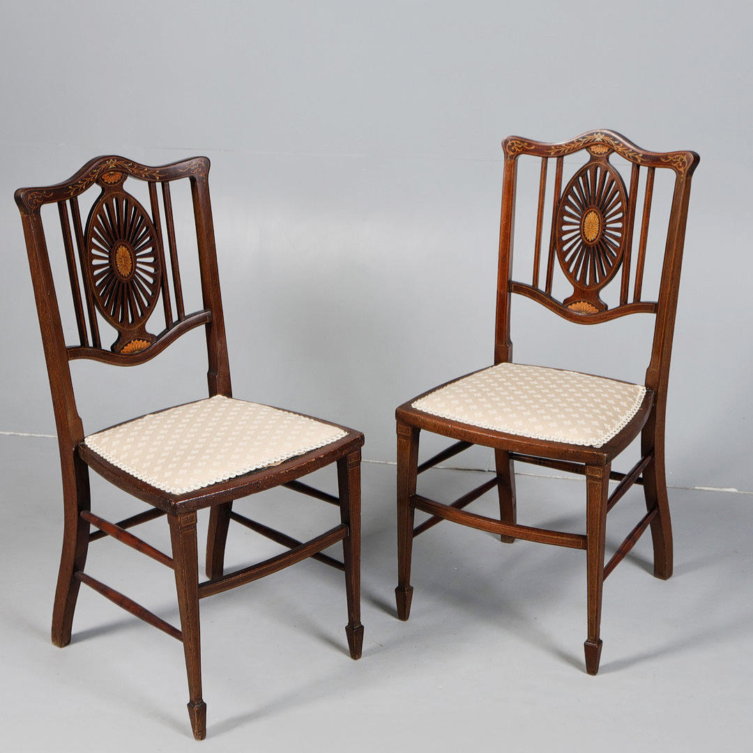 ETT PAR EDWARDIANSKA INLAGDA STOLAR (2).