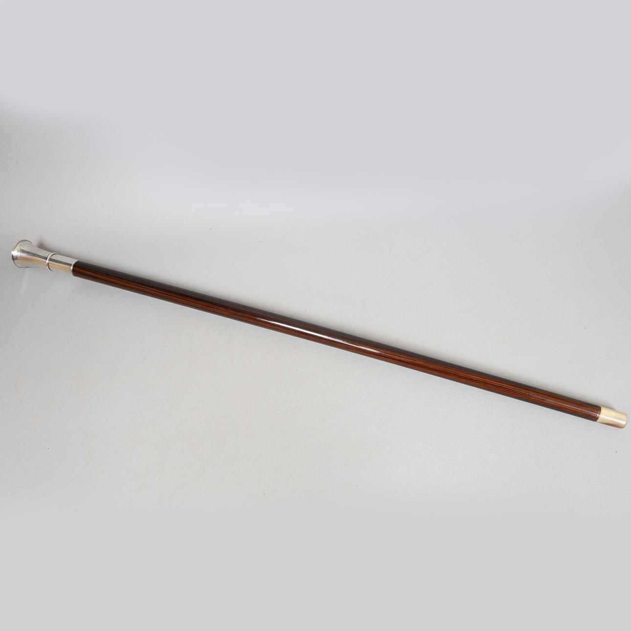 A CHARLES & DIANNA COMMEMORATIVE WALKING STICK.