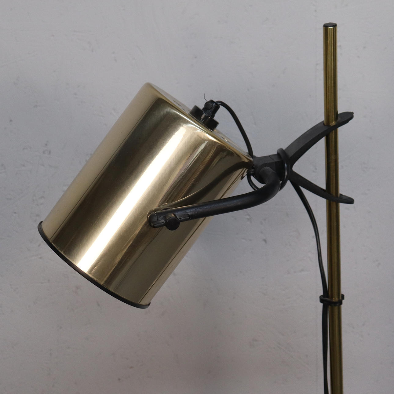 A floor lamp, probably IKEA, 1970s.