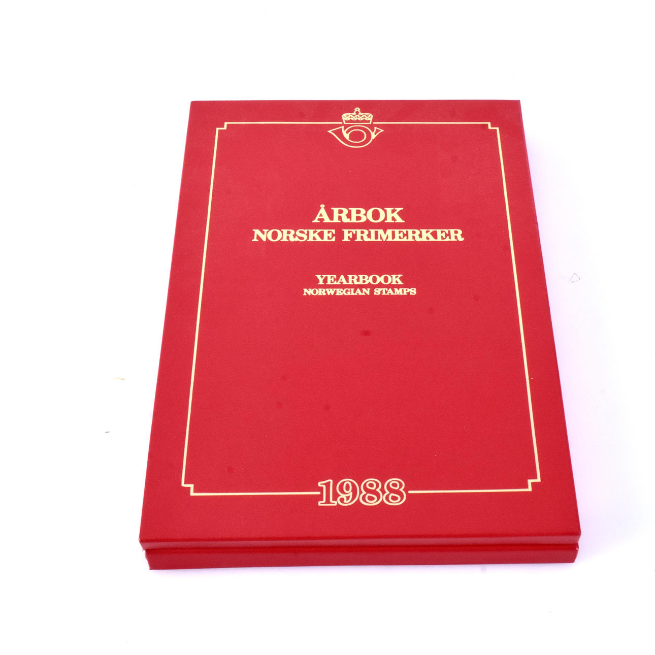 NORSKE ÅRBØGER, 2 stykker, 1988 og 1989.