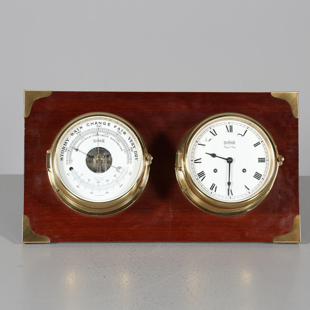 SHIP WATCH and BAROMETER, Stockburger.