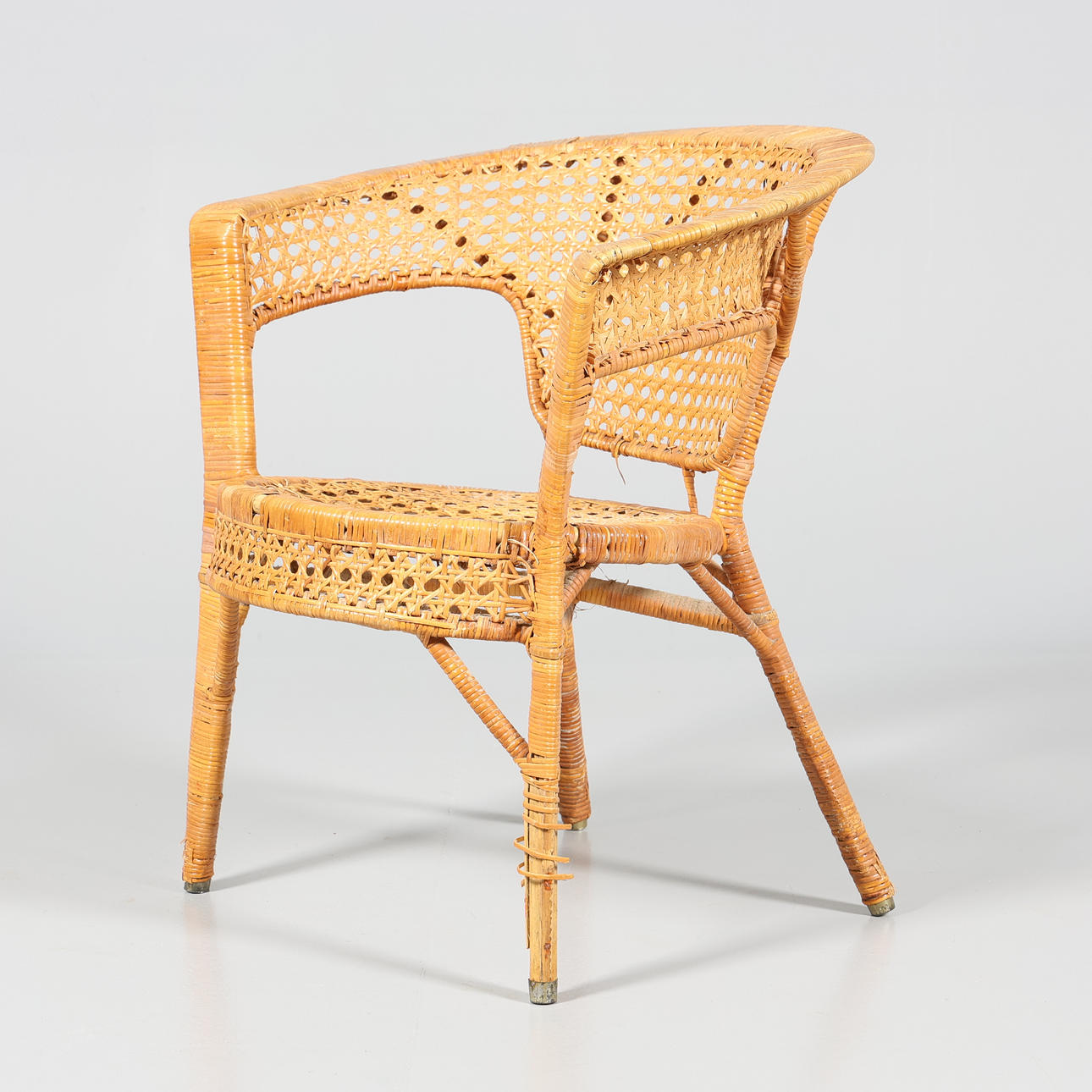 ARMCHAIR, rattan.