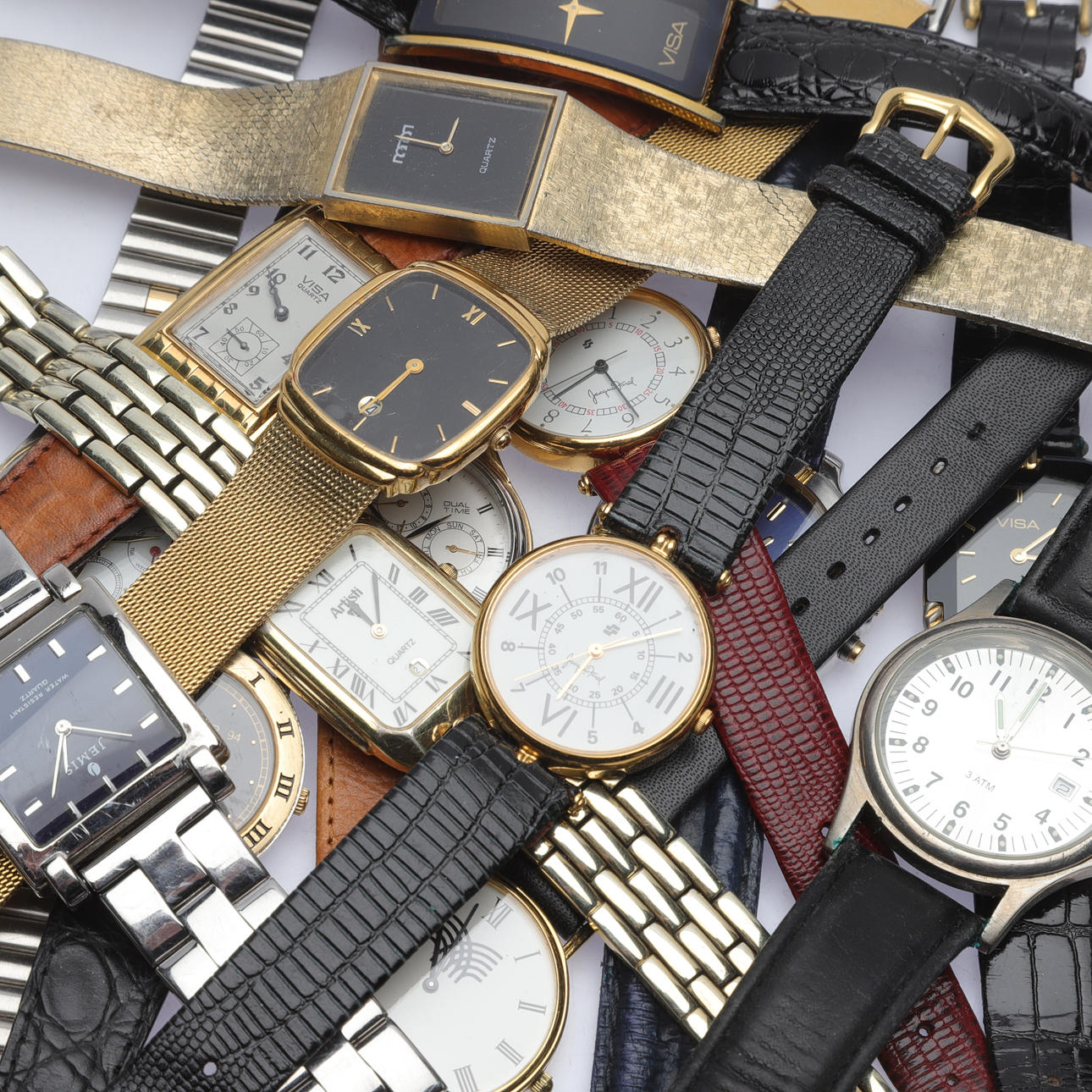 PARTI WRISTWATCH, about 22 pcs, different brands b.la. Casio.