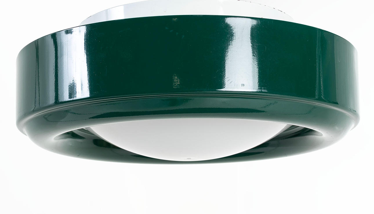 A ceiling lamp, plastic, plafond model, Ikea, 1970s.