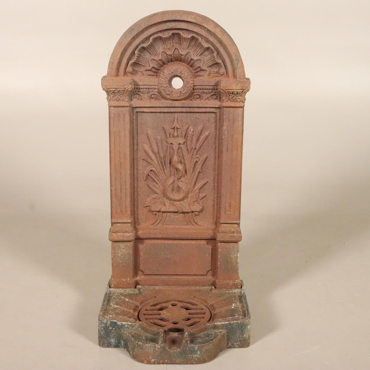 GARTENSPÜLE, Metall.