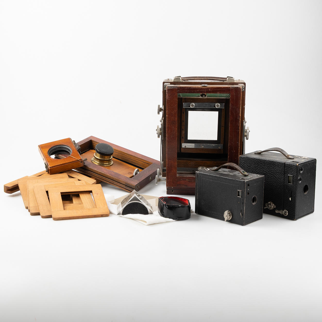 COLLECTION CAMERA PARTS 18th/20th century.