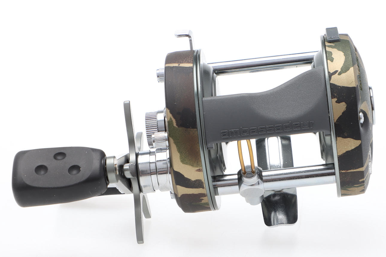 FISHING REEL with original box, Ambassadeur, 6500 C3 Camo, ABU