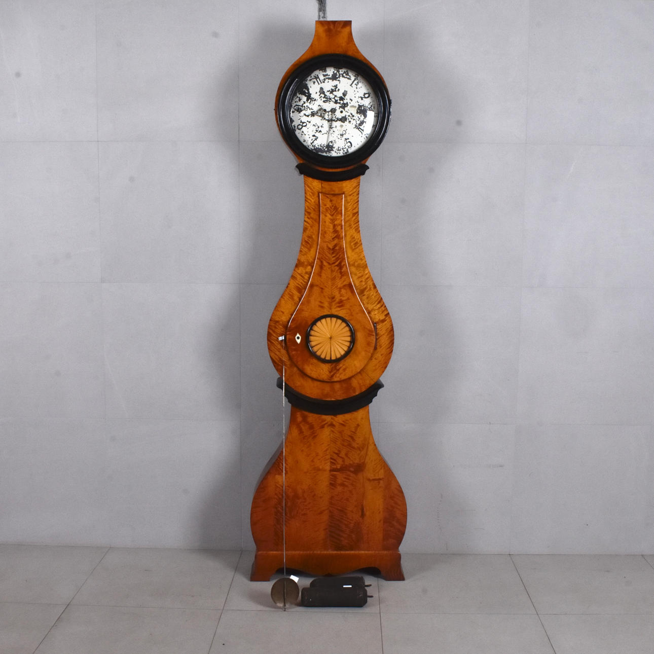 Floor clocks, 18th/20th century.