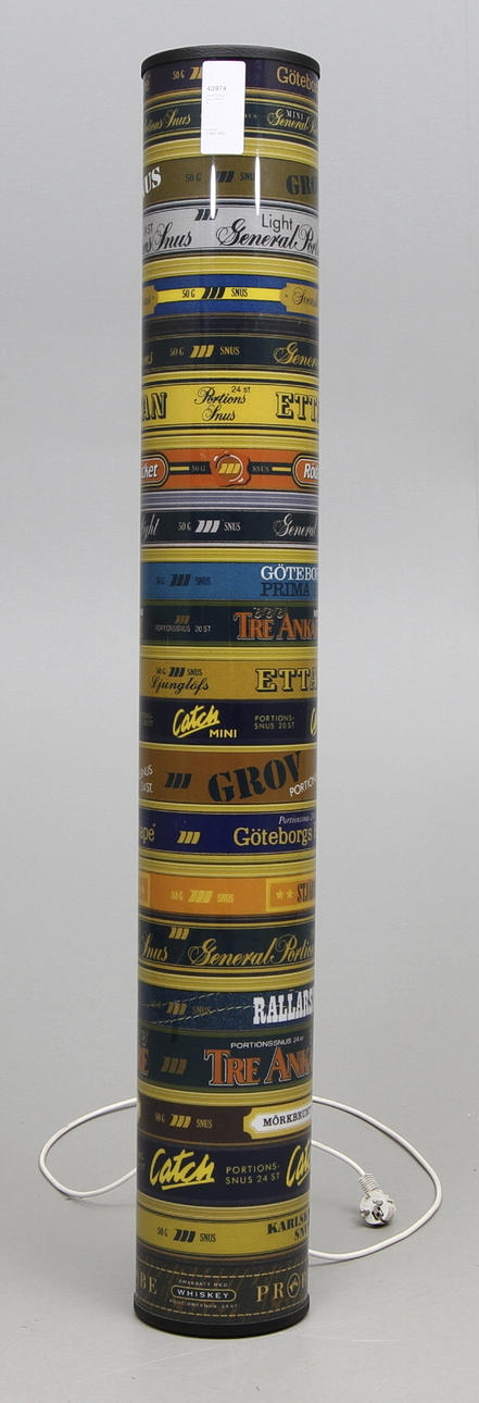 BELYST SKYLT, snus, 1980-90 tal.