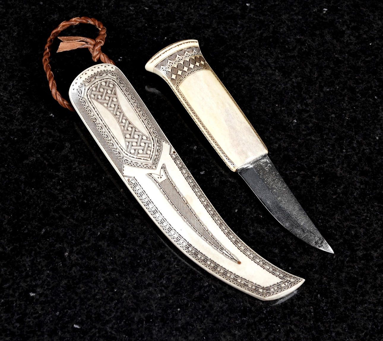 PER-ERIC NILSSON. Ganzhornmesser/Handarbeit.