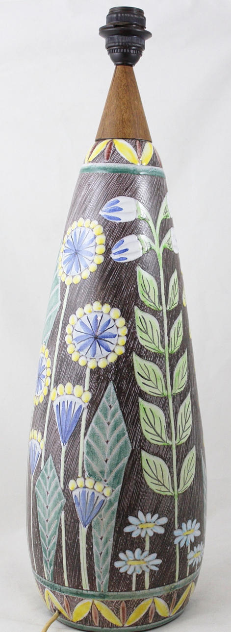 GOLVSLAMPA, keramik, Ulla Winblad.