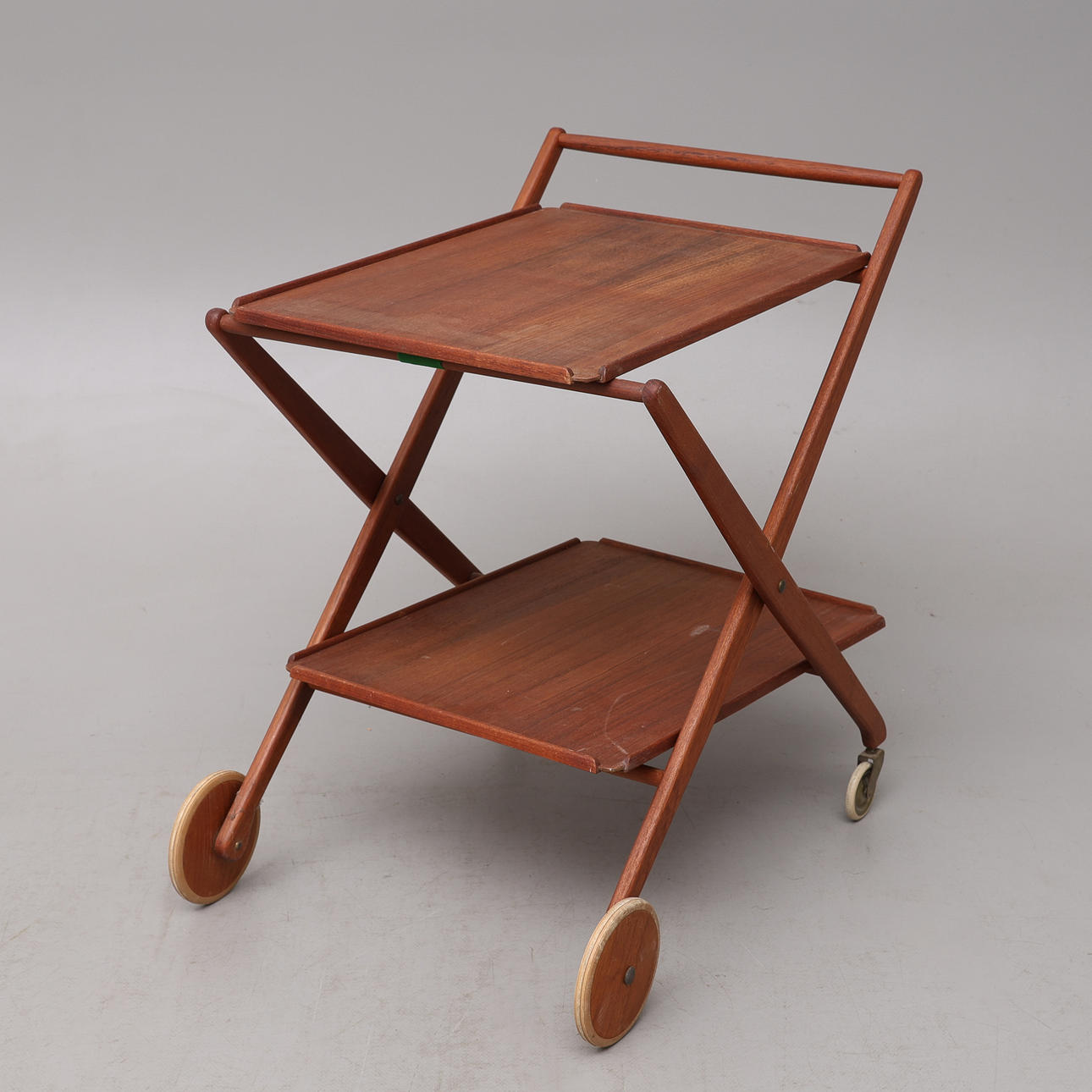 A 1950's serving trolley.