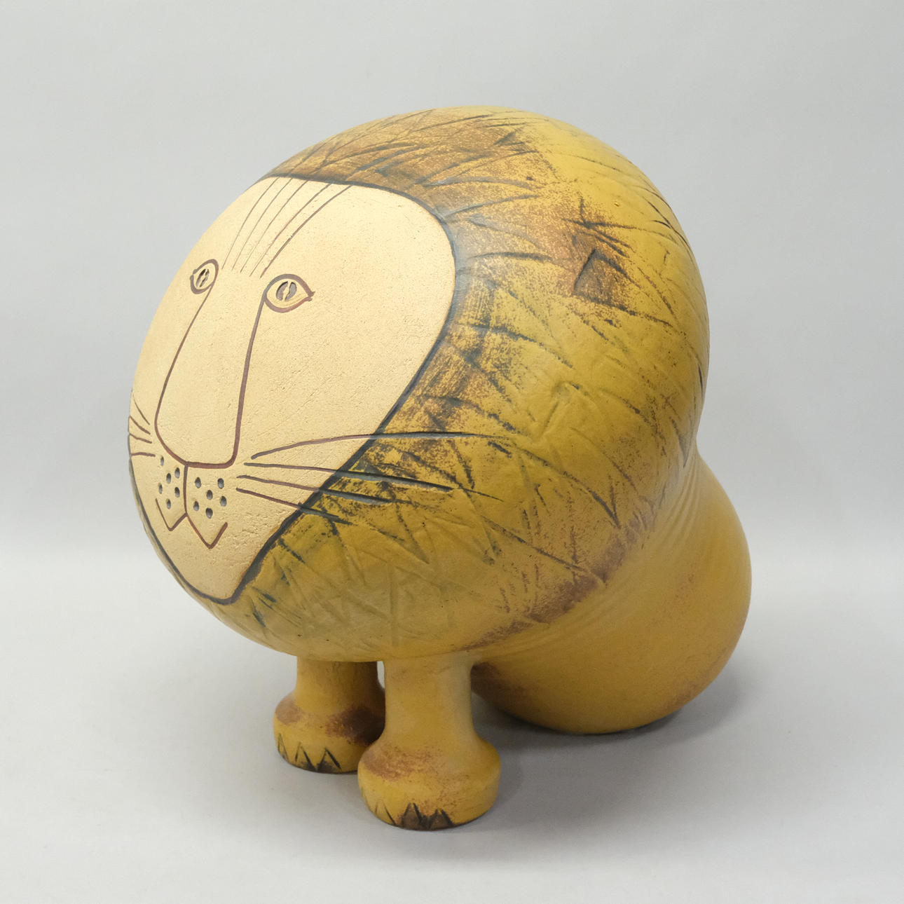 LISA LARSON. FIGURE IN THE FORM OF A LION, “MAXI”, GUSTAVSBERG.