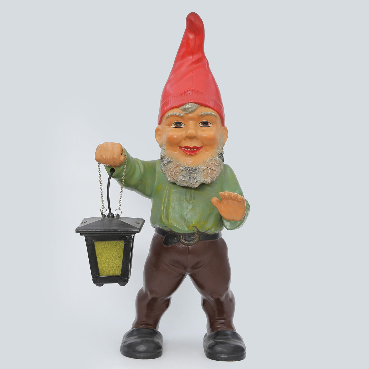 LARGE PLOT WITH LIGHTING “HEISSNER" (70CM) GERMANY, 20TH CENTURY.