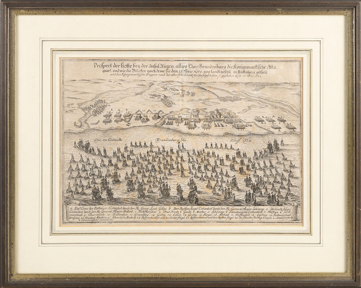 Copper sticks, 3 pcs, including from Pufendorf.