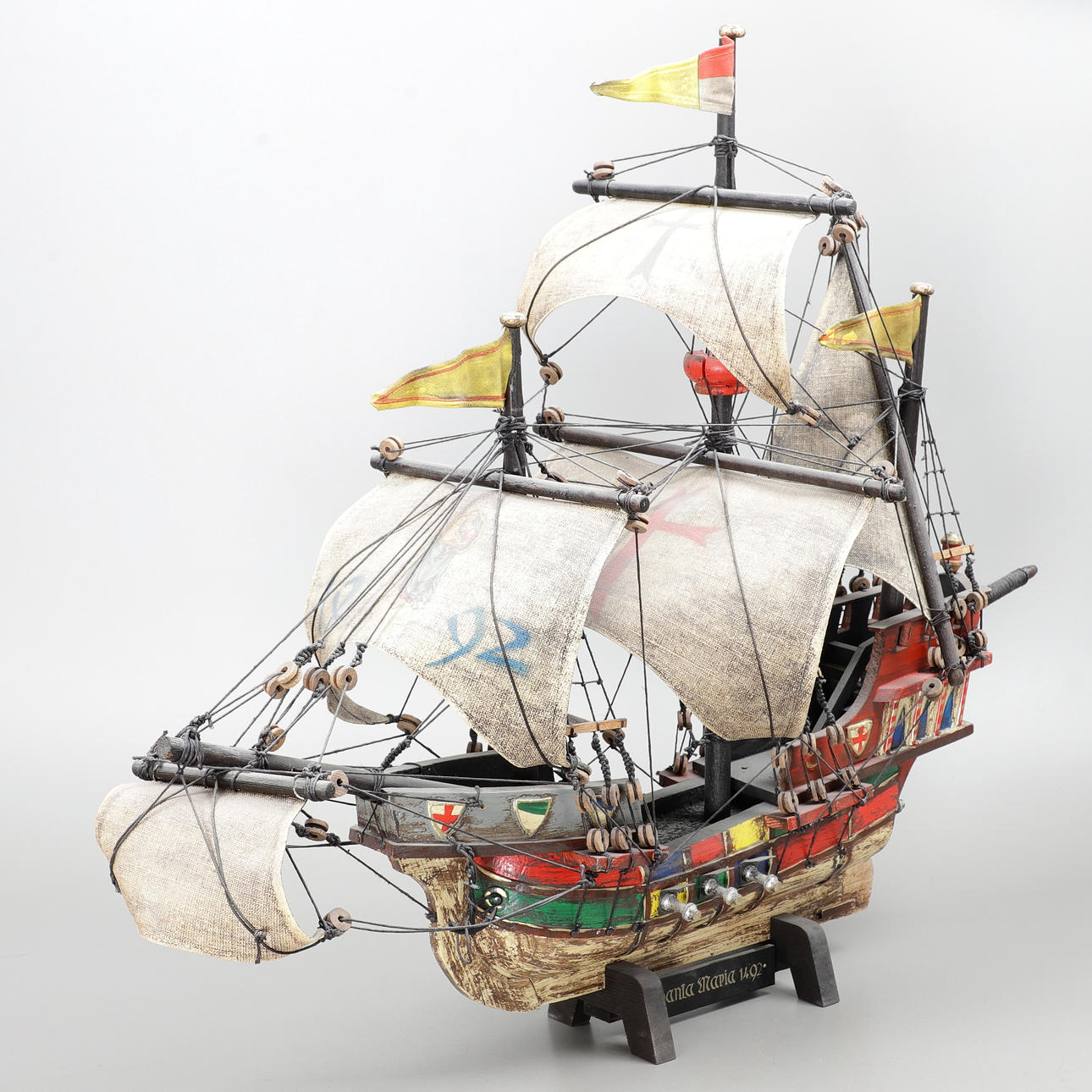 MODELLSKEPP, "Santa Maria 1492", 1900-talets andra hälft.