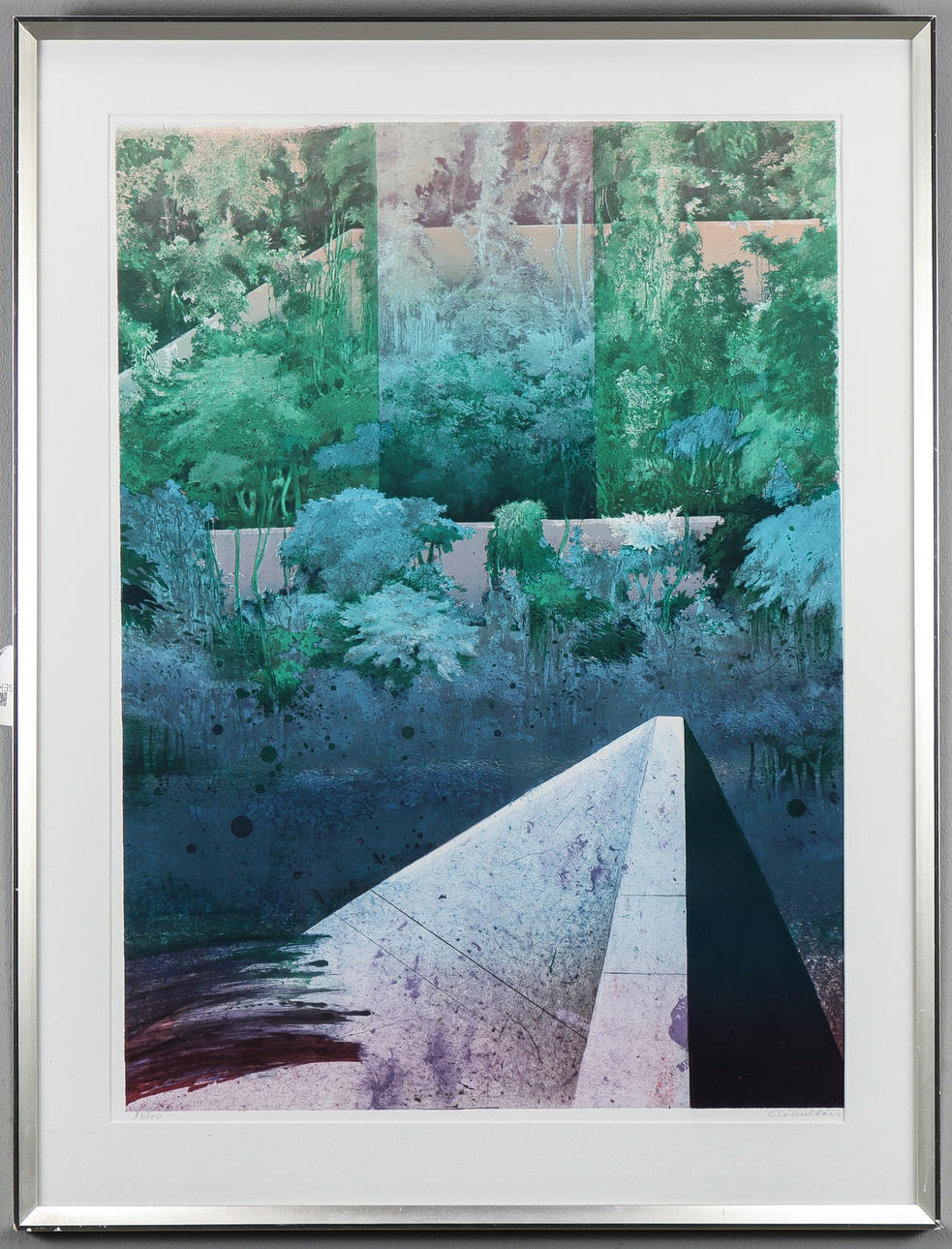 CARL OTTO HULTÉN lithograph, 85/100, signed.