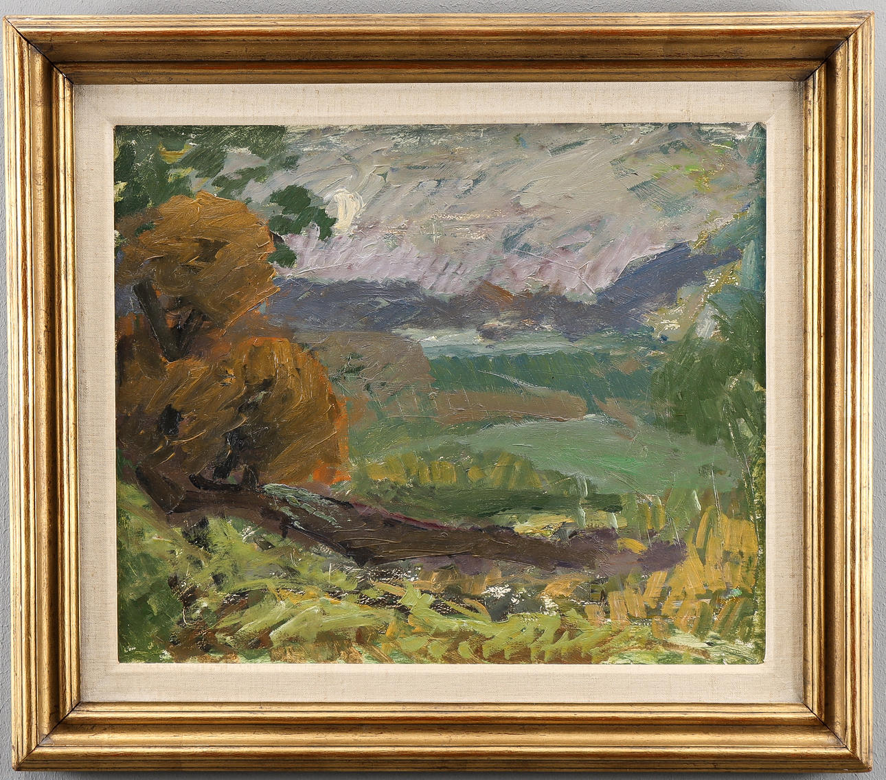 ERIK KYLBERG oil on panel, unsigned, certificate on verso.