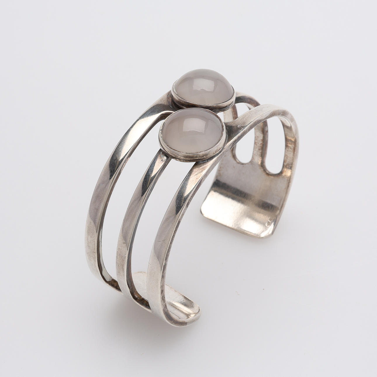 A sterling silver bracelet, Stigbert. Weight c. 59 g.