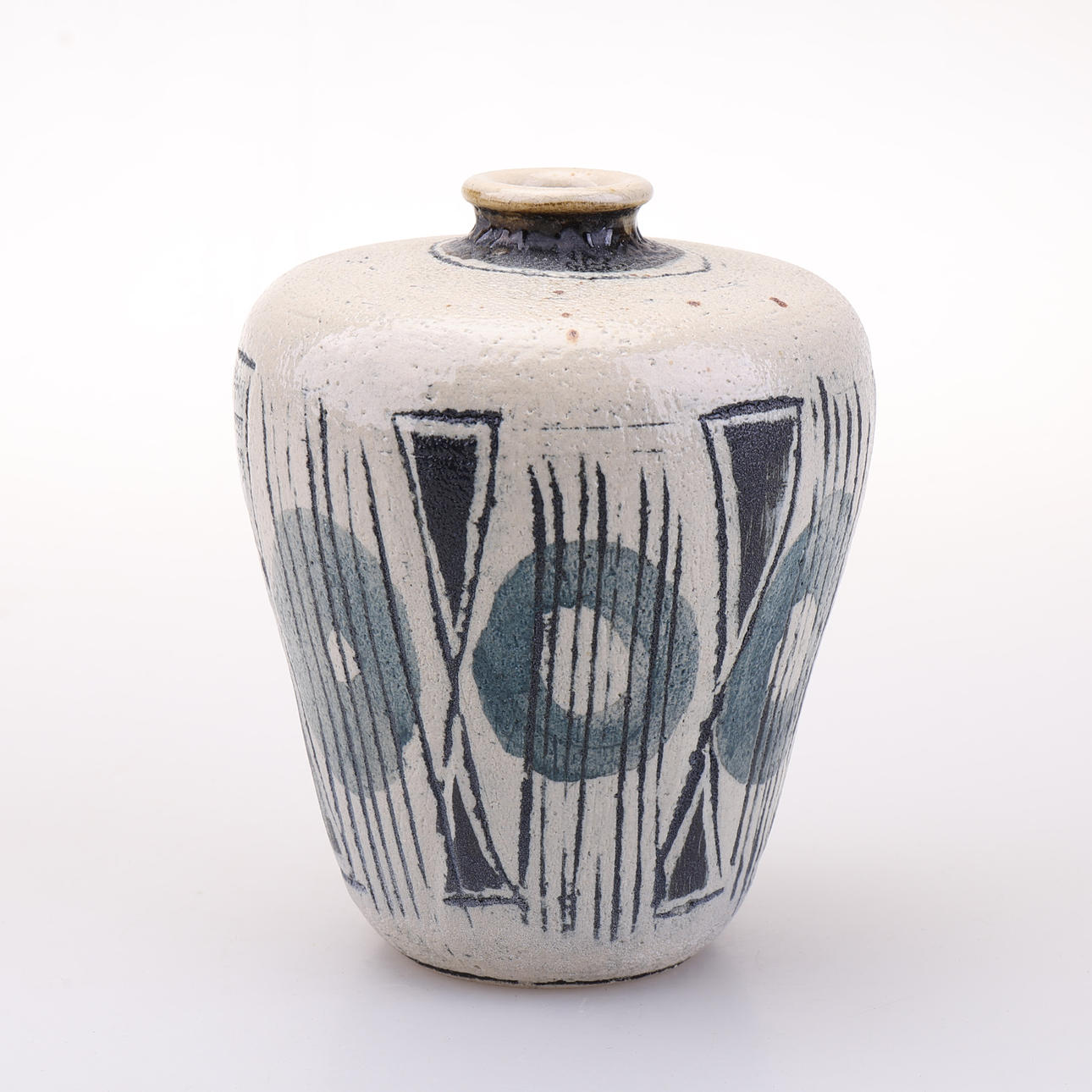 ANDERS BRUNO LILJEFORS. A stoneware vase, Gustavsbergs Studio.