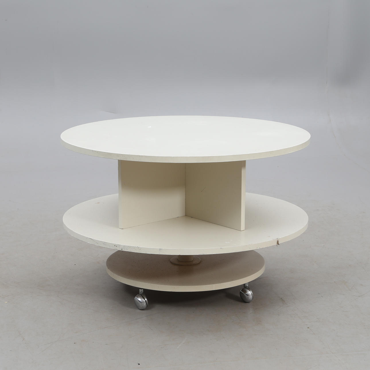 KARIN MOBRING. A coffee table, "carousel “, Ikea, 1970s.
