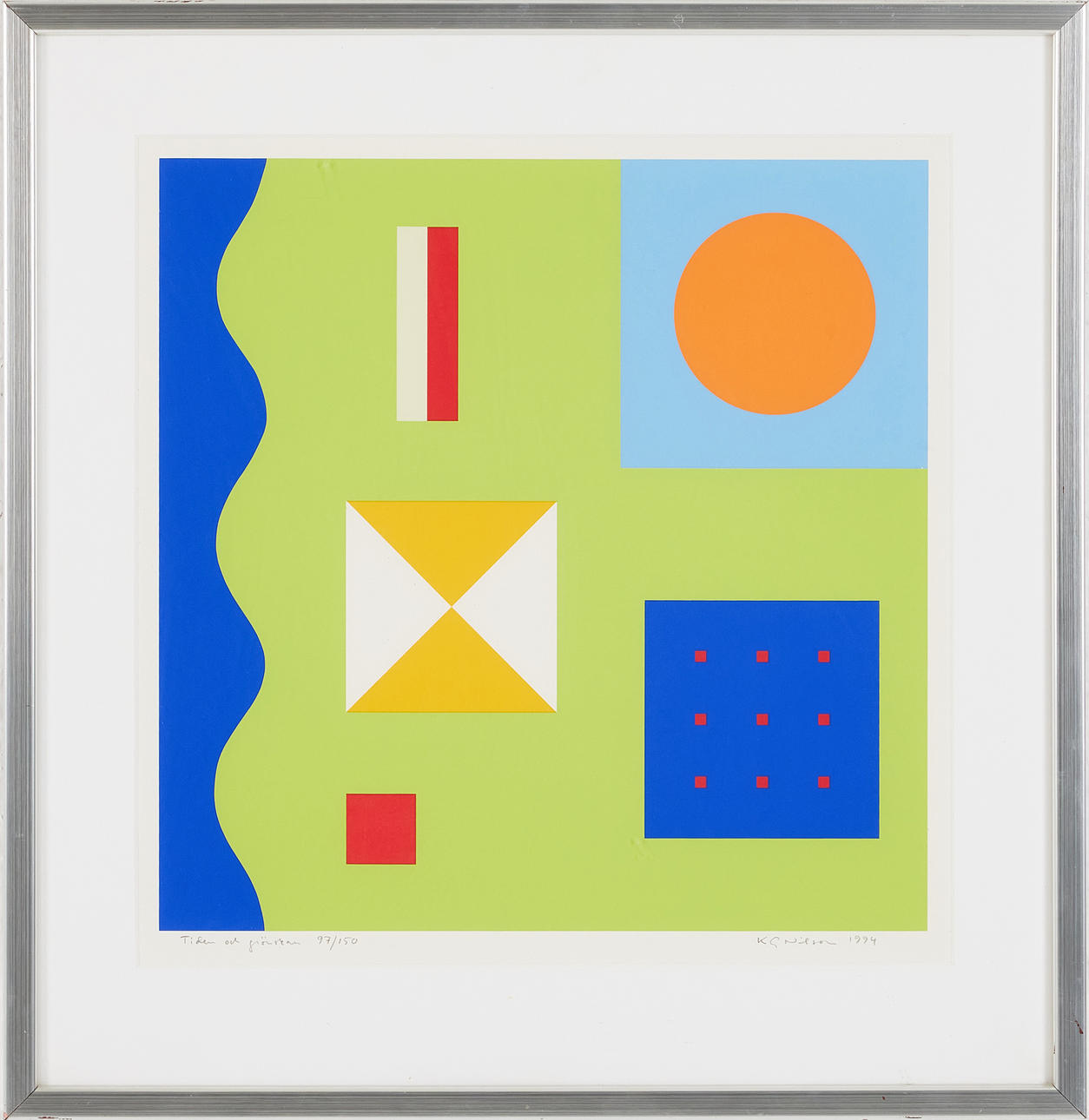 K G NILSON. ”Aika ja vihreä”.