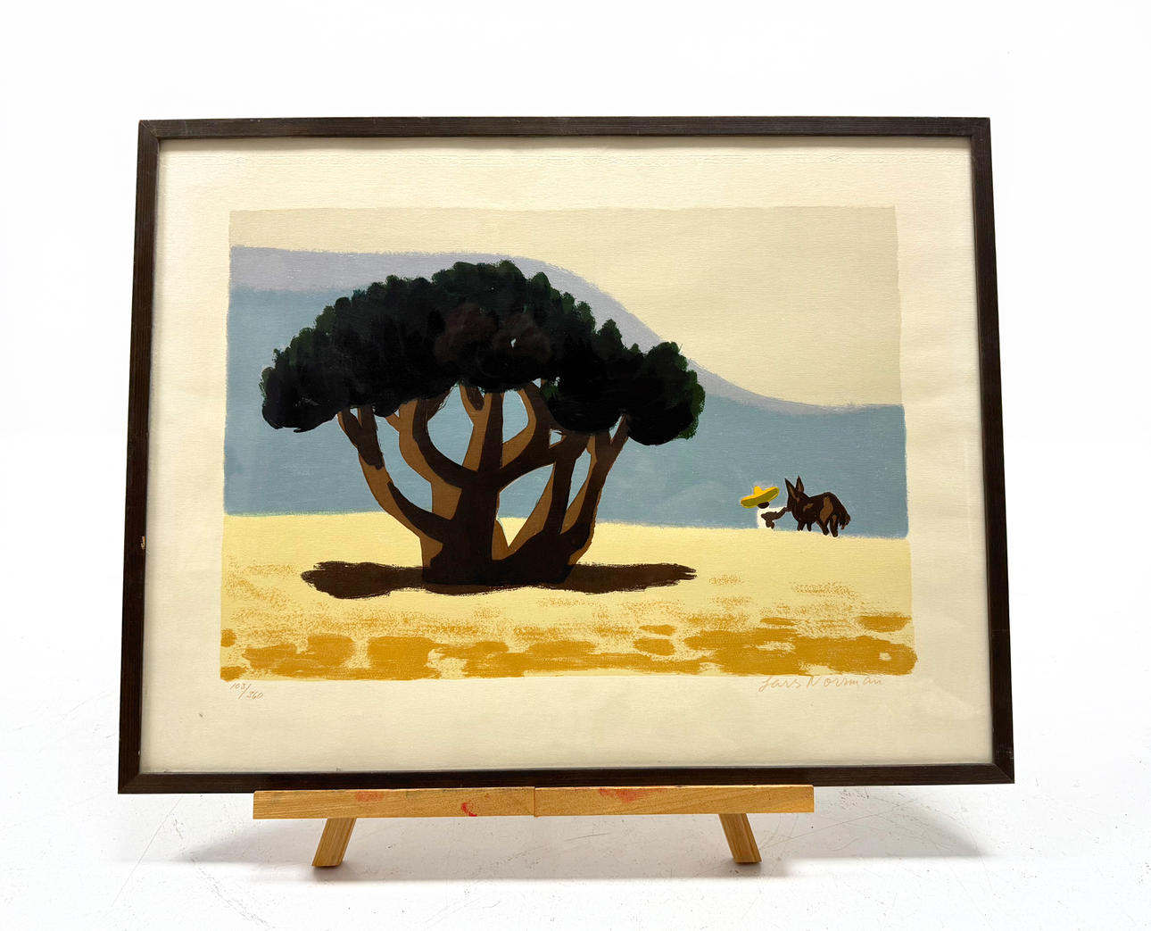 LARS NORRMAN. Lithograph, signed, numbered 103/360.