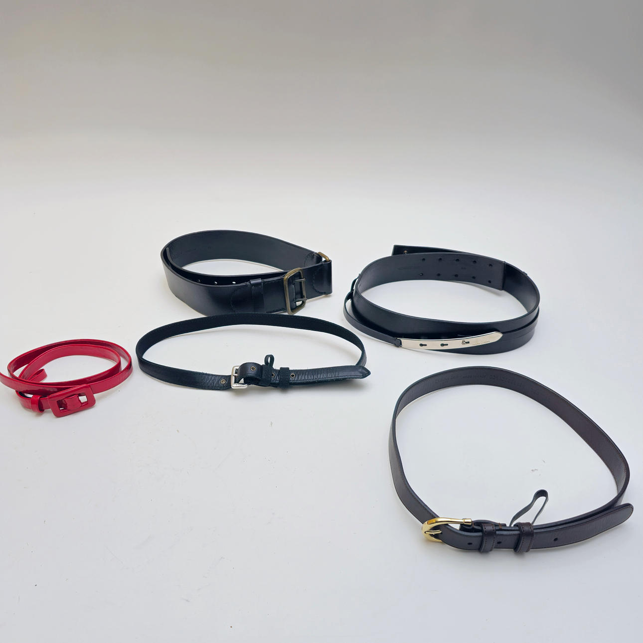 BELTS: LANVIN, RALPH LAUREN, DIOR, LANCEL.