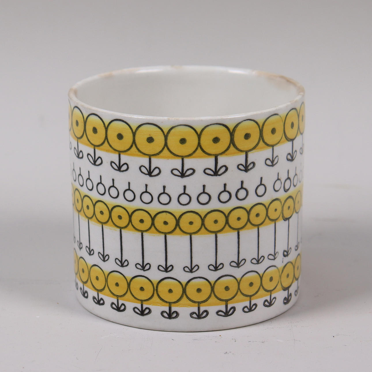 BERIT TERNELL, Upsala-Ekeby, a Gefle, “Furuvik”, a flintware jar, 1960s.