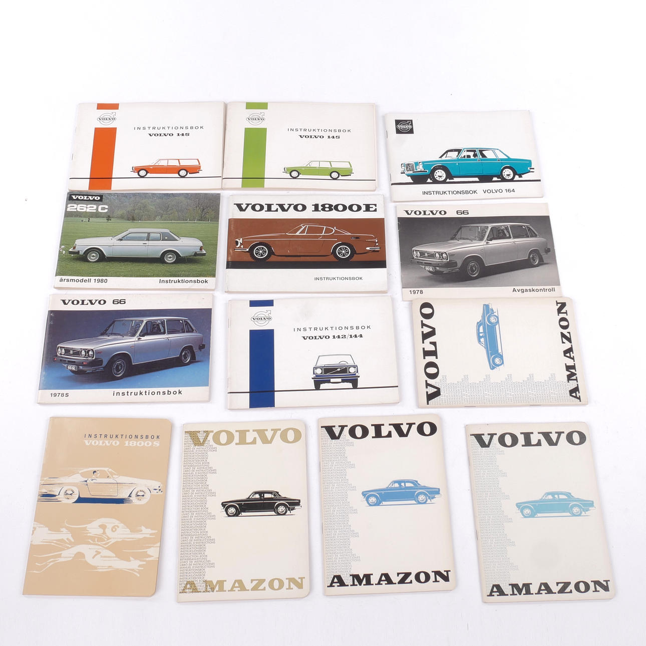 VOLVO Owner's Manual, 13 pcs.