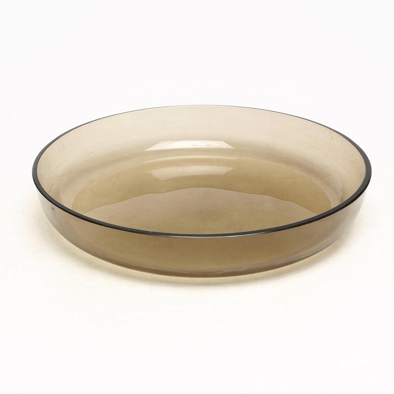 A glass tray, probably Sandvik.