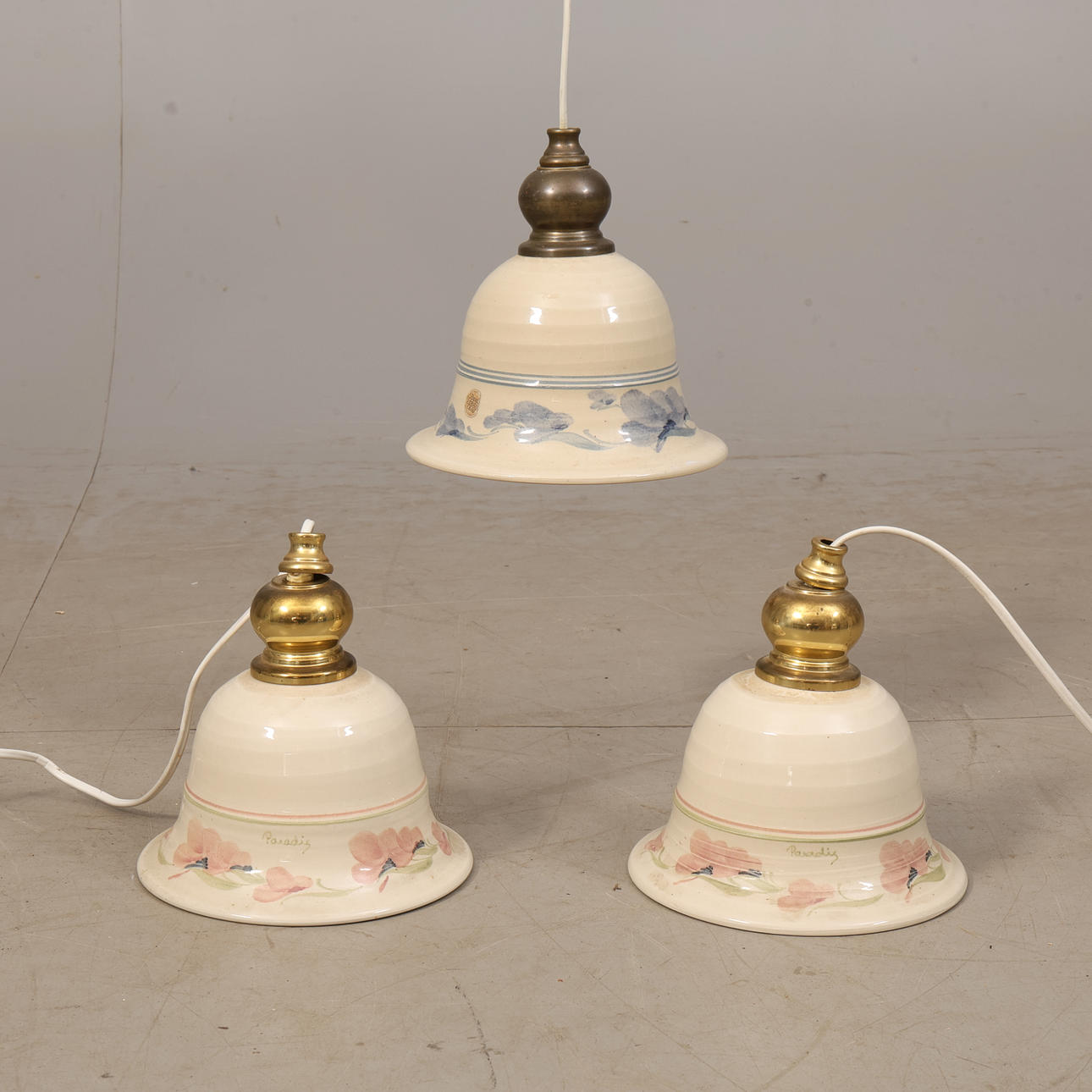 LAMPS, 3 pieces, Paradisverkstan, Öland.