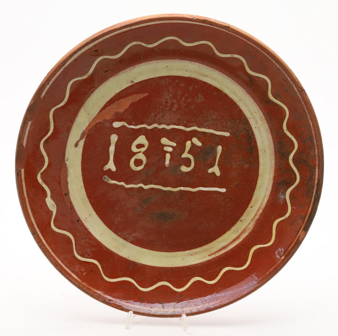 BARRELS. An earthenware, 19th century.