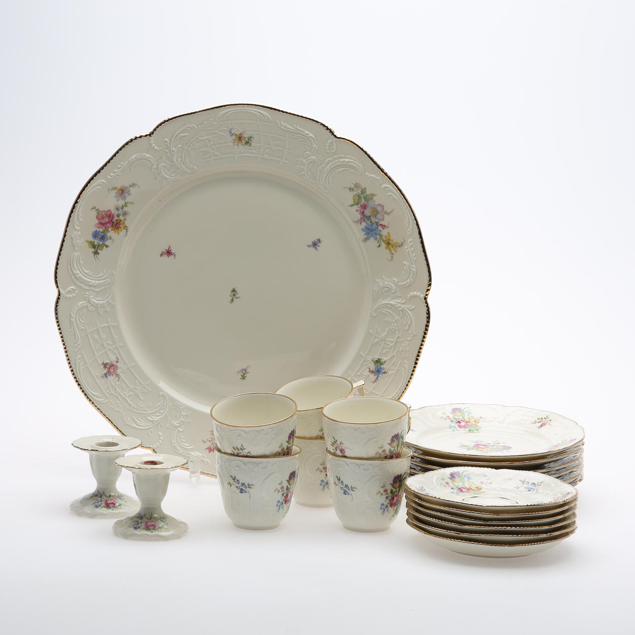 KAFFEESET 21-tlg Sanssouci, Rosenthal.