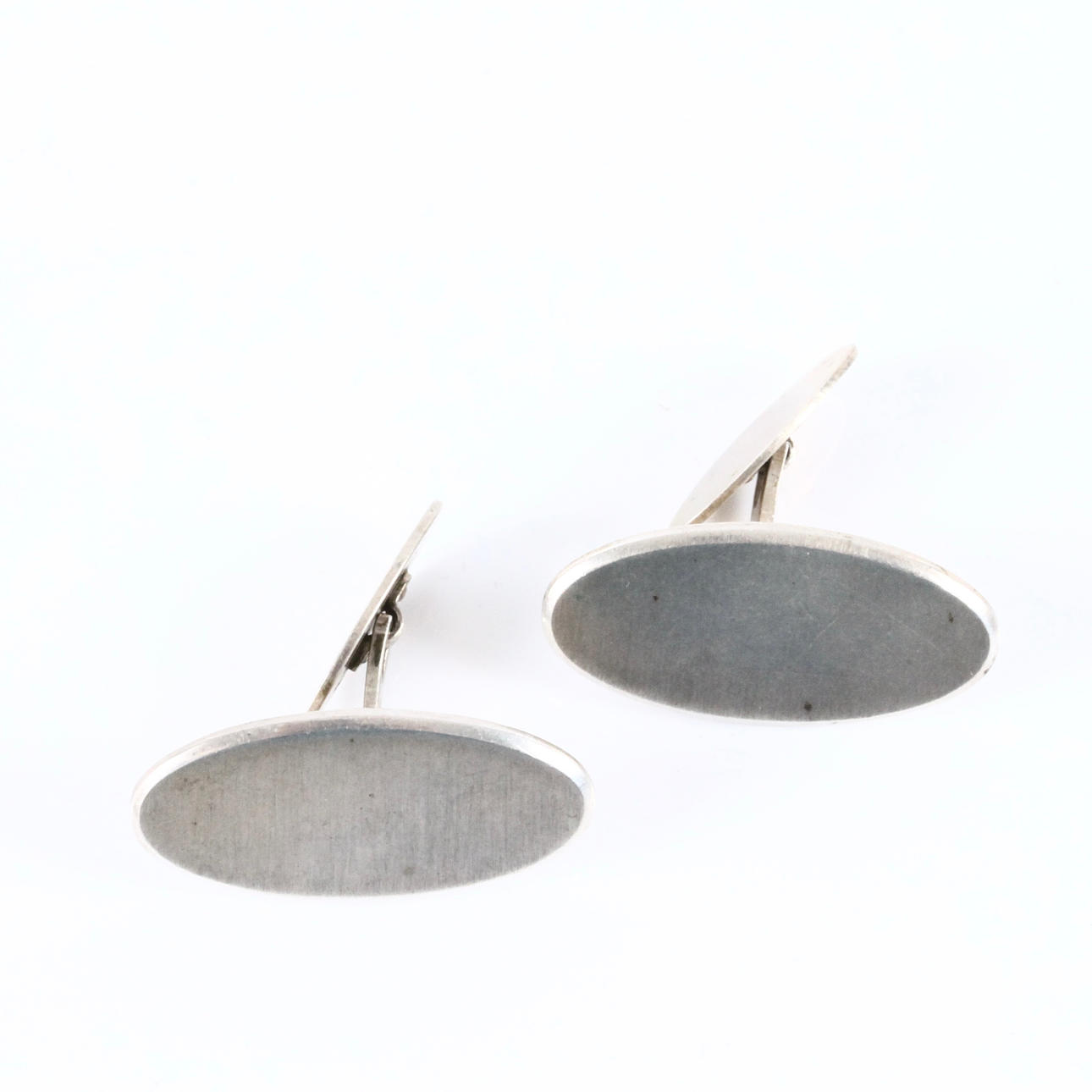 MANSCHETTENKNÖPFE, Silber.