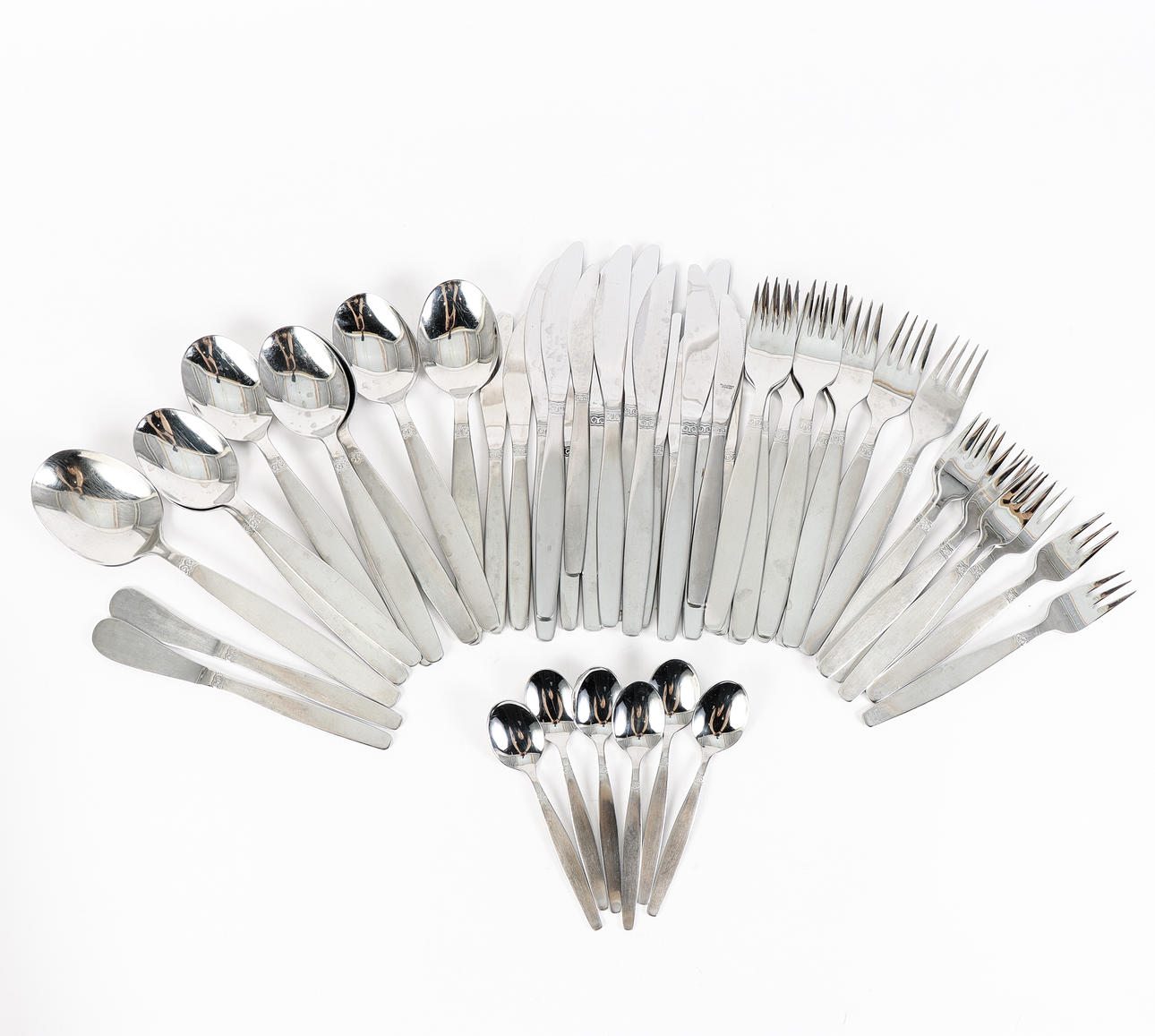 CUBIERTOS DE ACERO INOXIDABLE, Nilsjoen, Sessan.