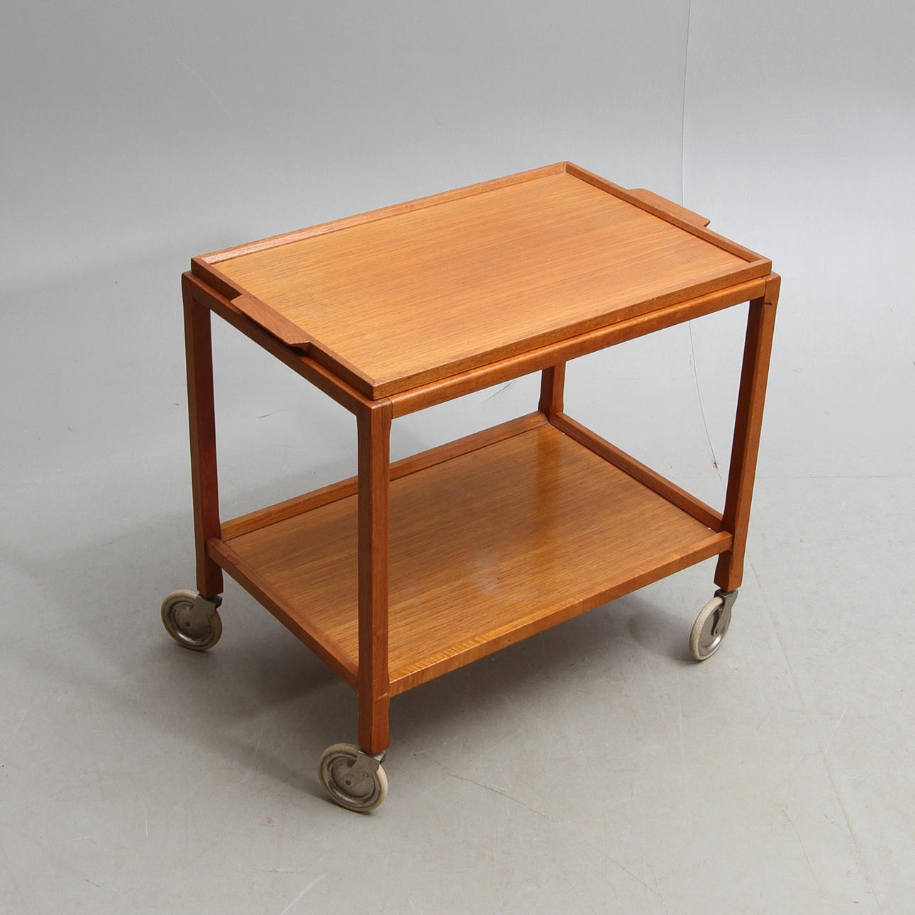 SERVERINGSVAGN, teak, 1950/60-tal.