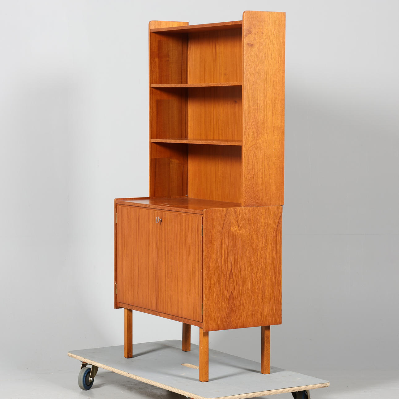 BOOKCASE, teak.