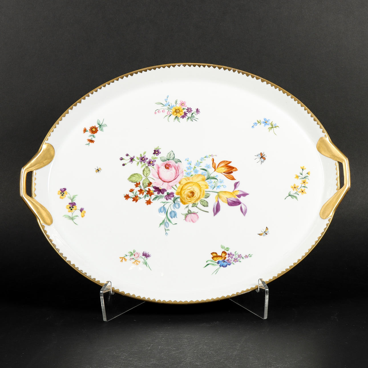 Porcelain tray, Rosenthal.