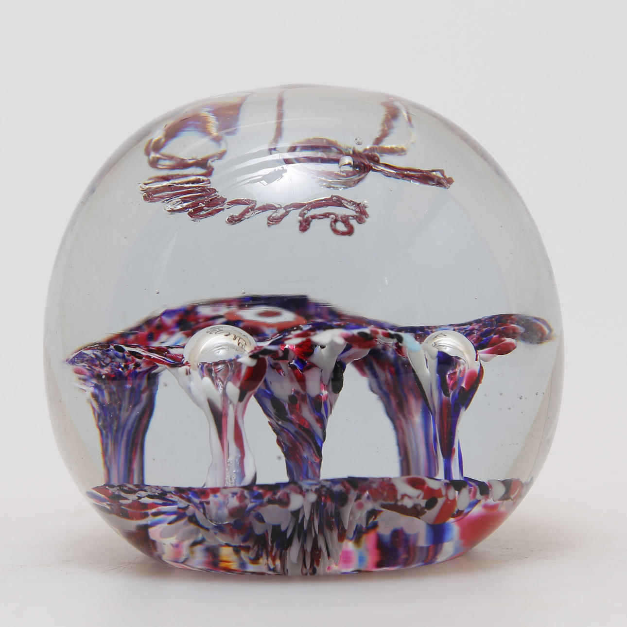 LETTERPRESS “SPIRALS/BUBBLES” 20TH CENTURY.