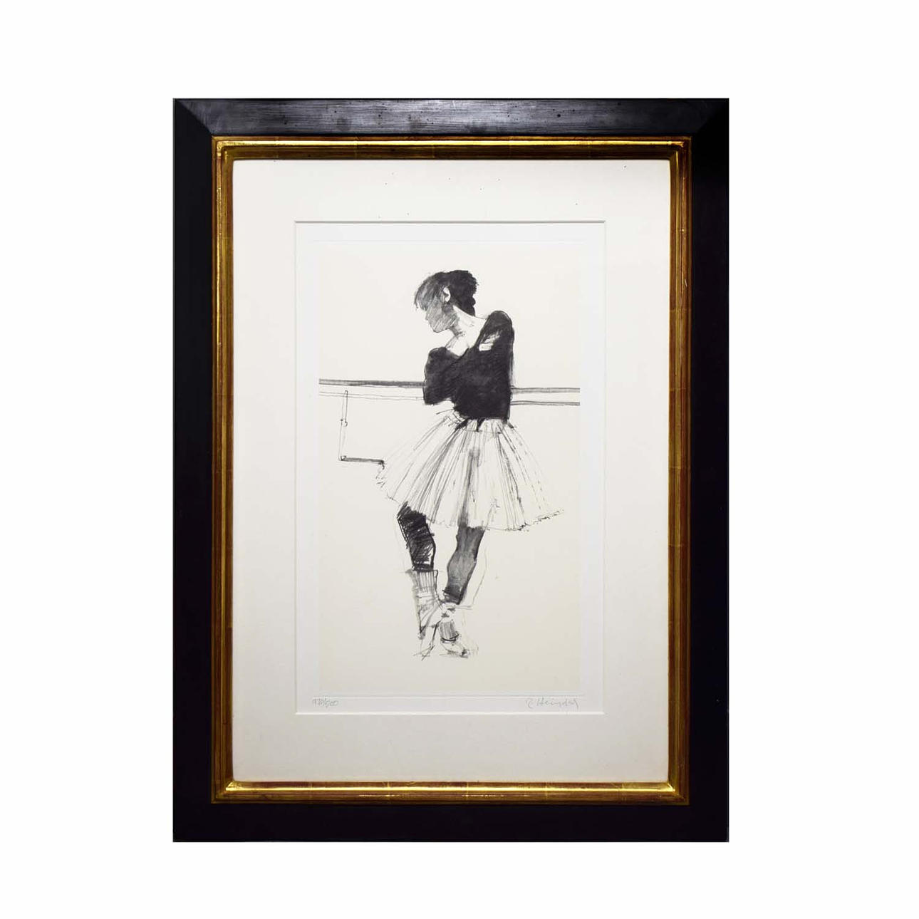 ROBERT HEINDEL (1938-2005). MIYAKO AT CLASS.