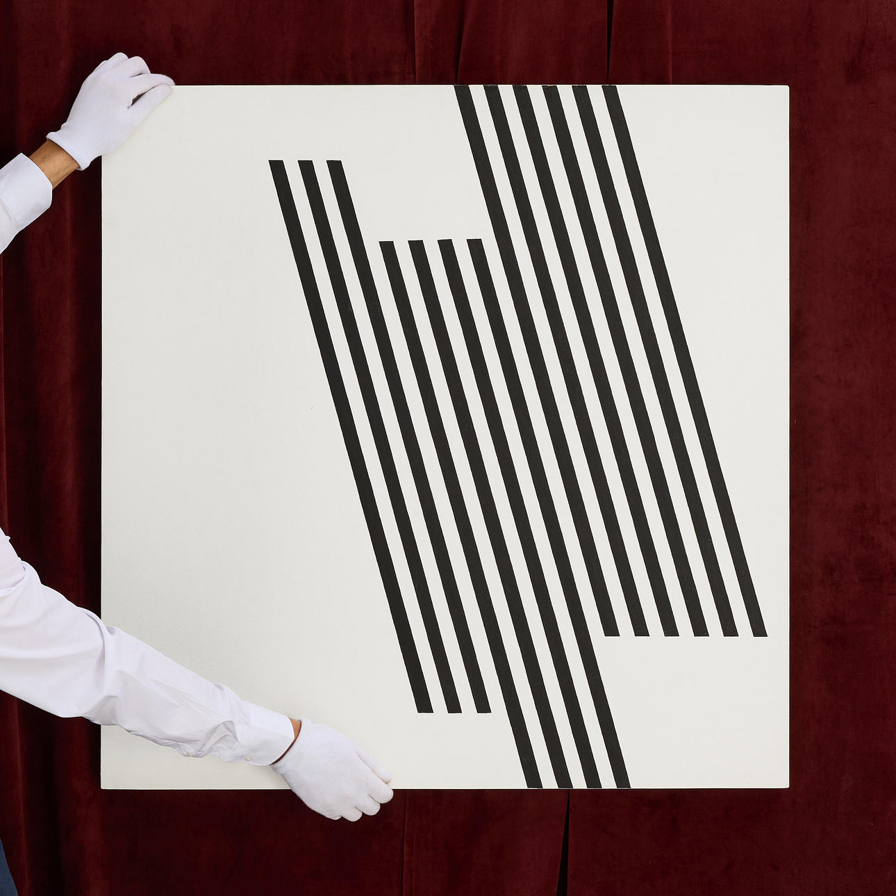LARS ERIK FALK (1922-2018), “Painting X”, signed and dated on verso 'falk 1992' and titled 'Painting X', oil on panel.