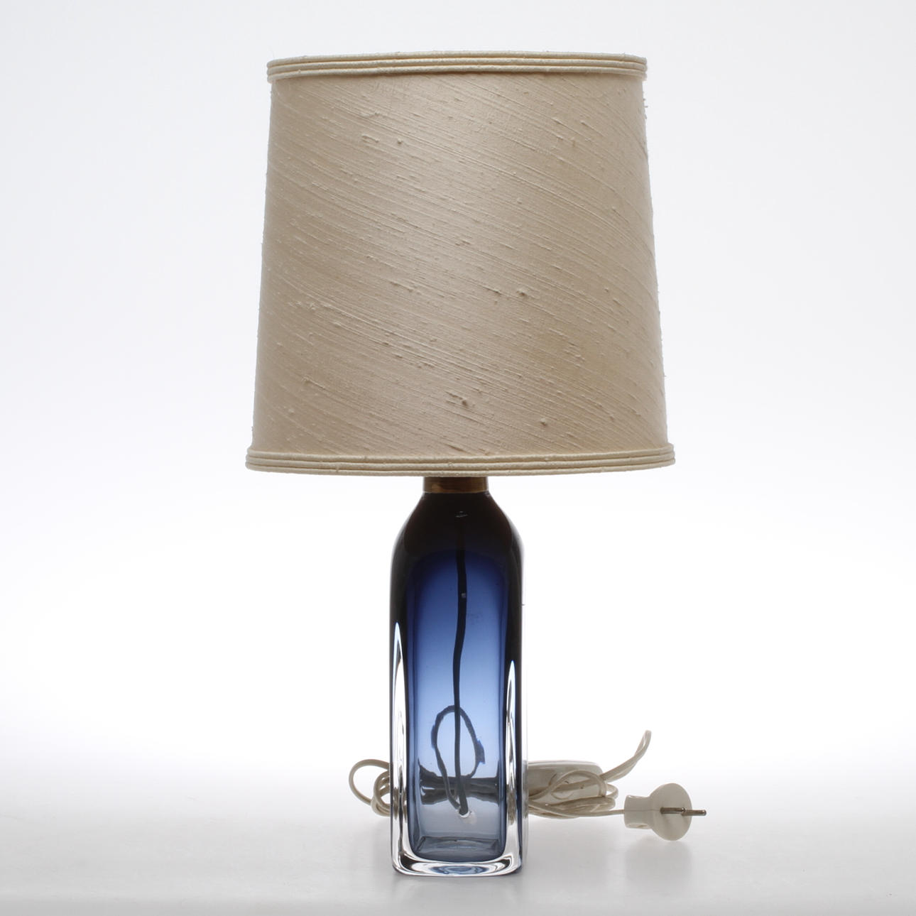 BORDSLAMPA, glas, Carl Fagerlund, Orrefors.