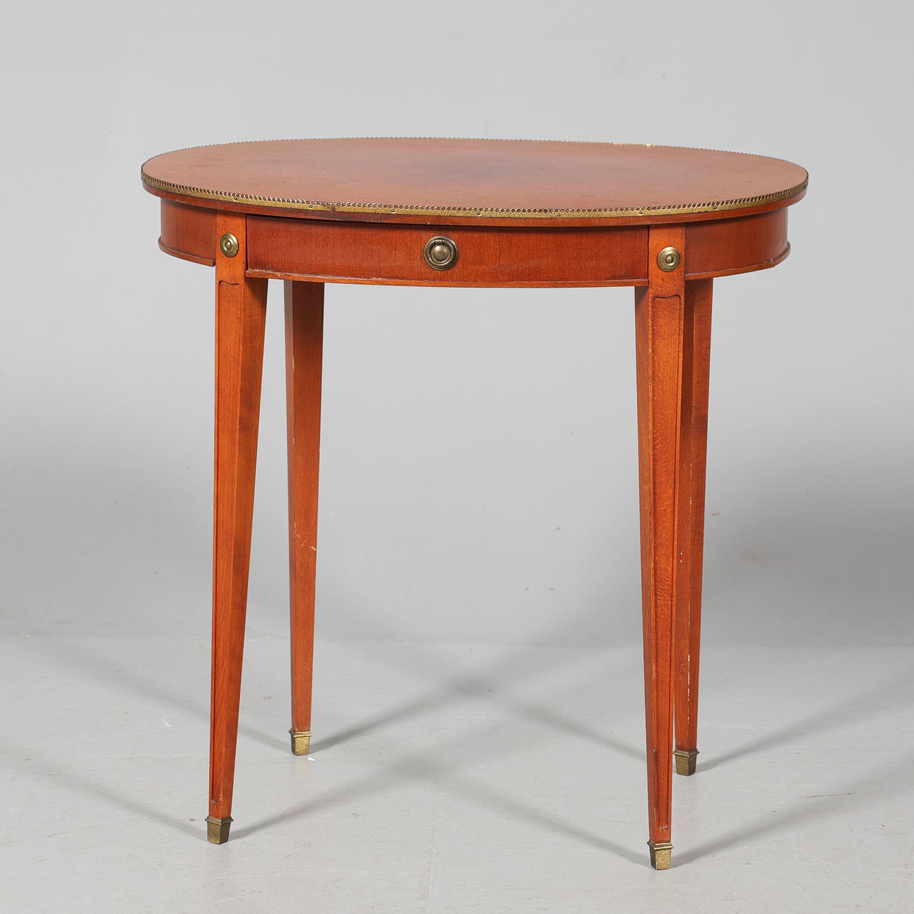 A Gustavian style sewing table.