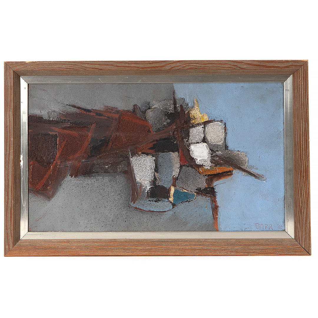 ROGER BARR. Oil on canvas.