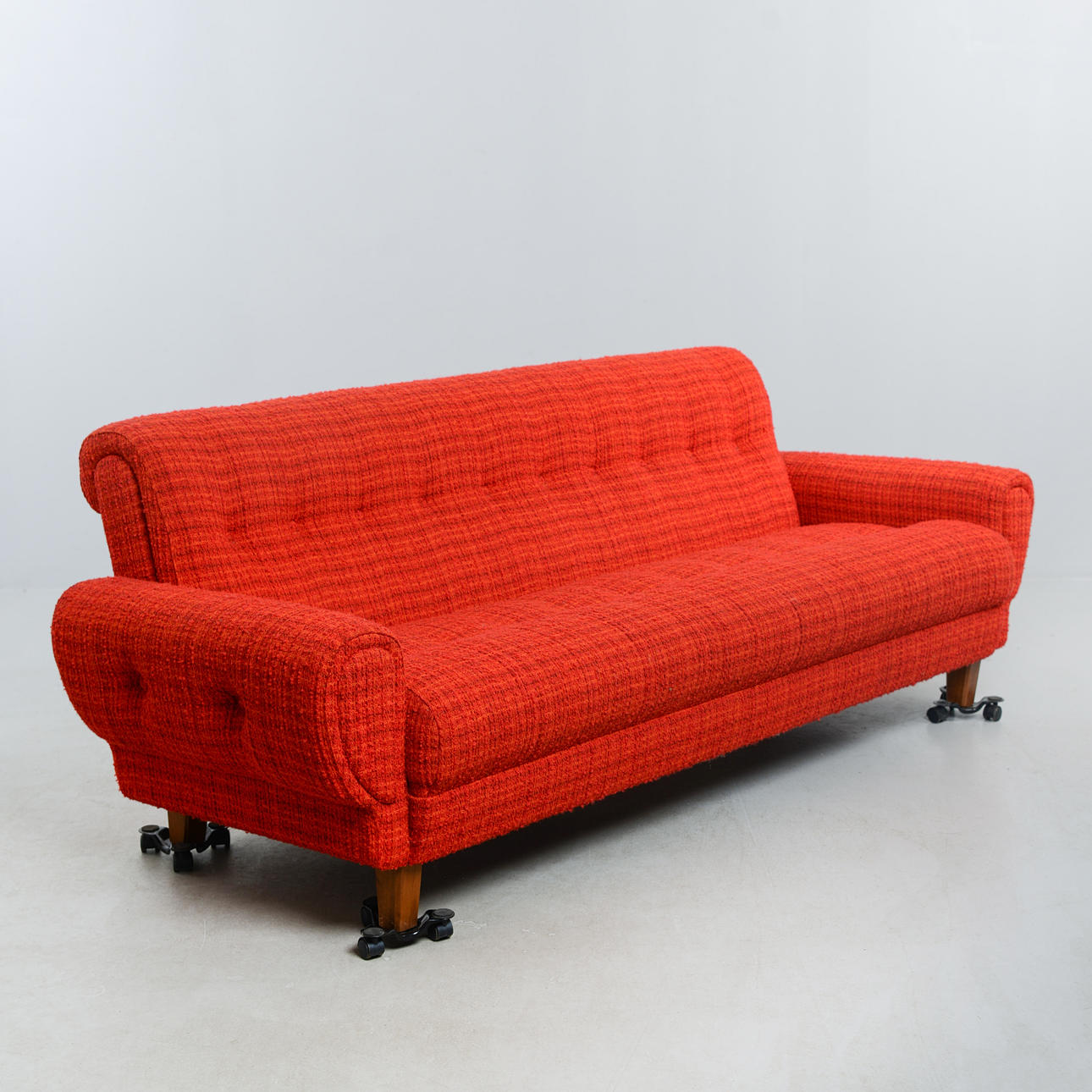 Sofa, retro, three-seater, 1960s.