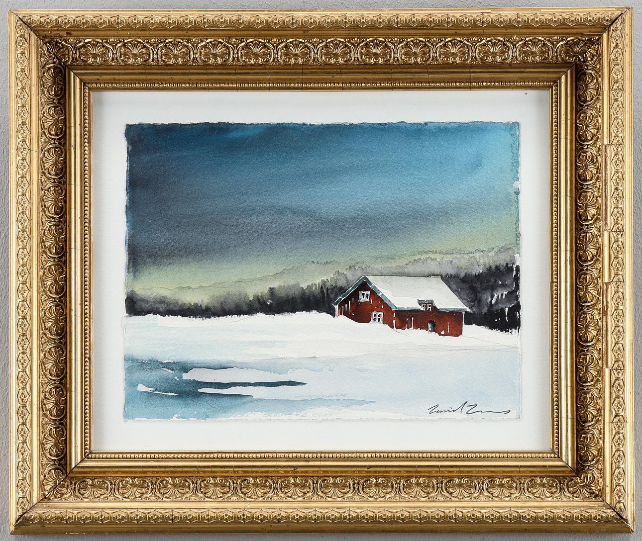 DANIEL ZAUSNIG. Värmland winter landscape.