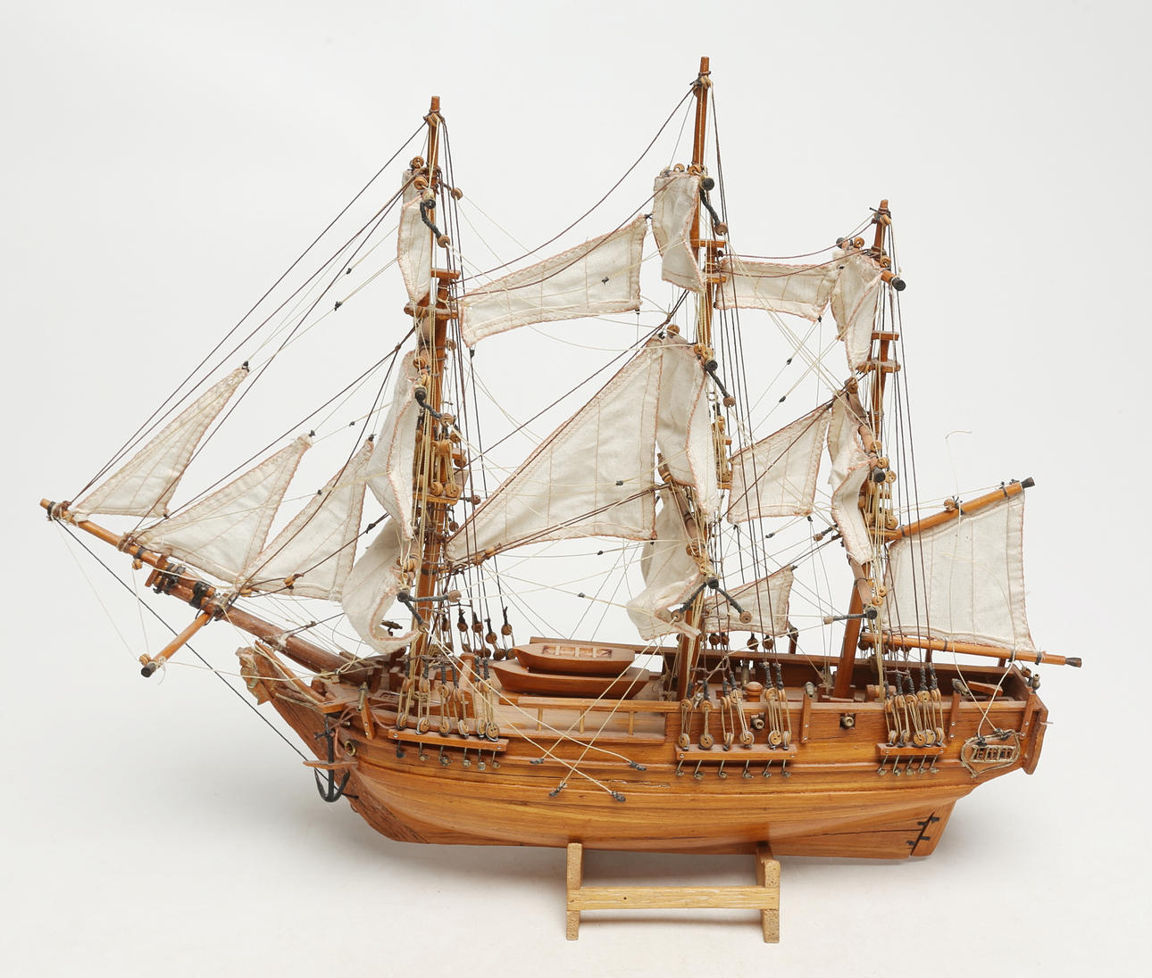 Modelbåd, træ, 20. årh.